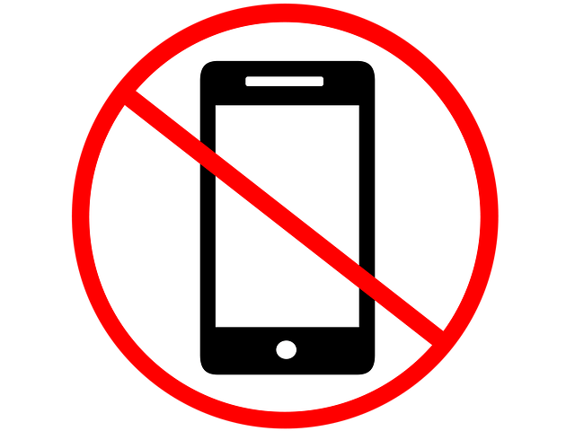 smartphones verboden